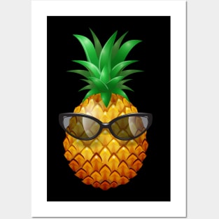 pineapple T-shirt Posters and Art